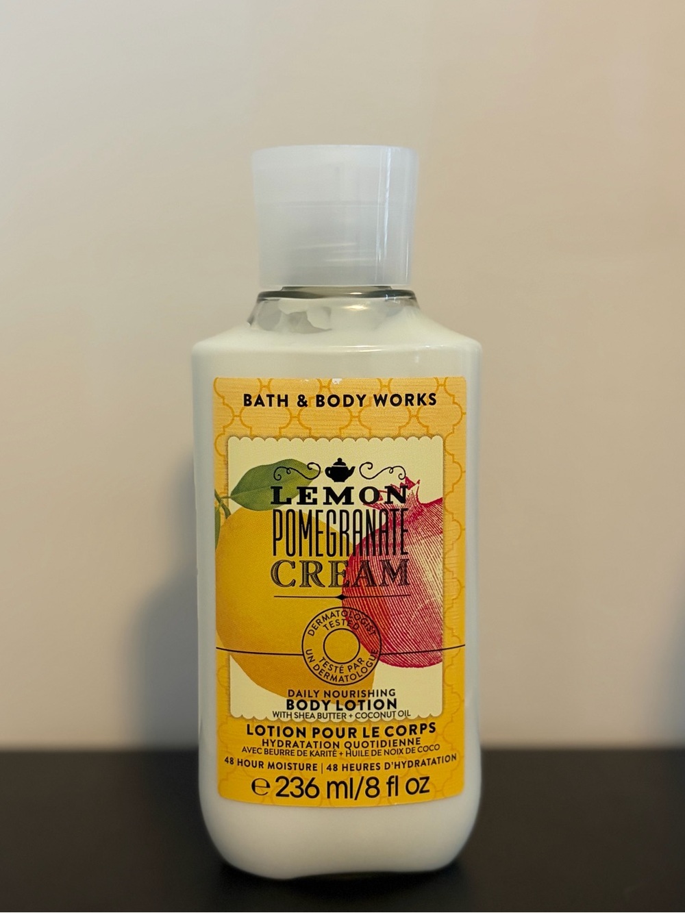 Bath and Body Works Lemon Pomegranate Cream Lotion